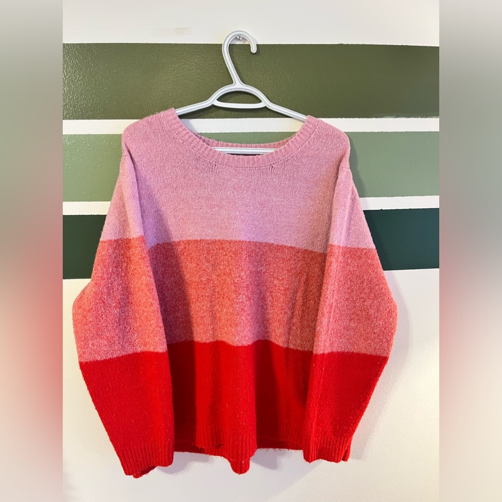 CUPCAKES & CASHMERE Pink & Red Cute Sweater Cozy 🧁